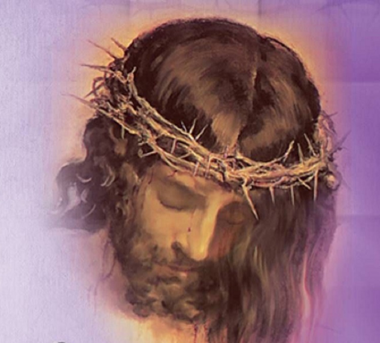 glowa Jezusa z korona cierniową