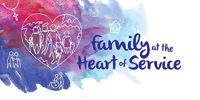 Family at the heart of Service words