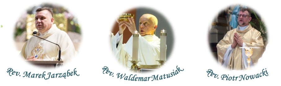 zdjęcia 3 kapłanów